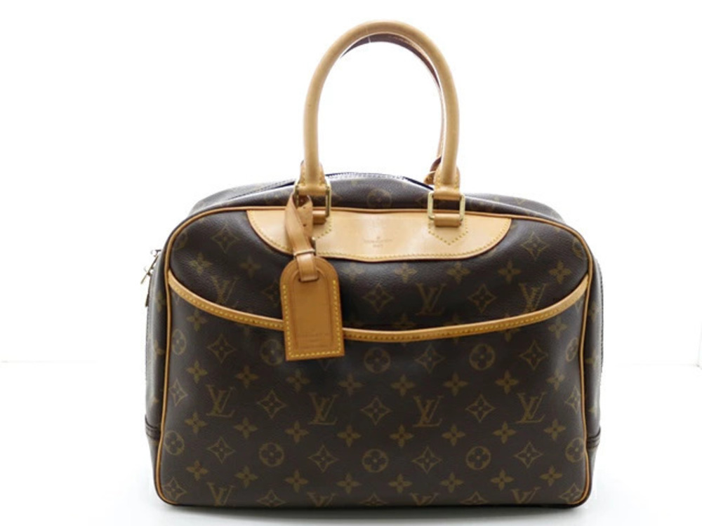 LOUIS VUITTON Deauville Monogram around Vanity Boston Bag
